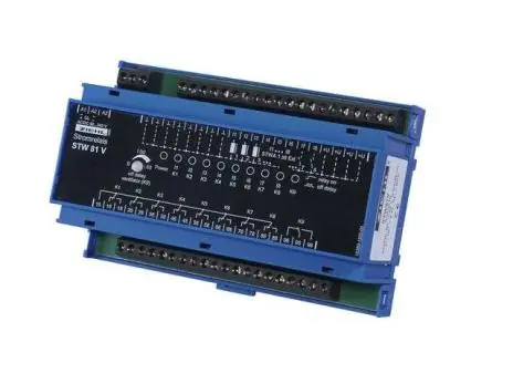 Geprüft Anlaufautomatik mit Absperrschieberegelung.