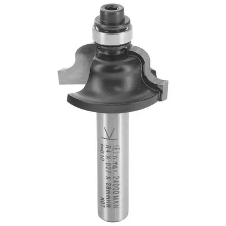 Römischer Profilfräser HW mit Kugellager 8 mm Echt