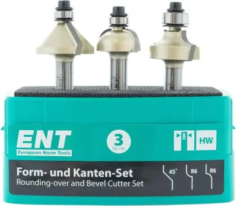 Bestseller Form- und Kanten-Set 3-teilig