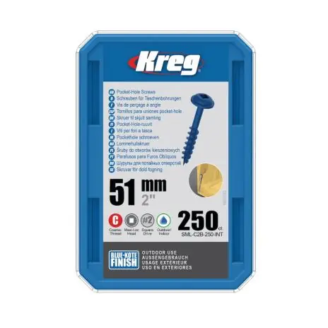 Sichere Zahlung Blue-Kote Maxi-Loc Taschenlochschrauben