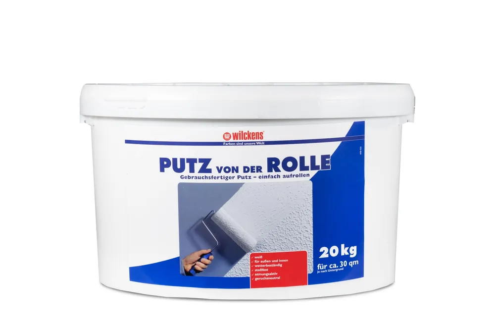 Kracherpreis Wilckens Putz von der Rolle 20kg gebrauchsfertig weiß