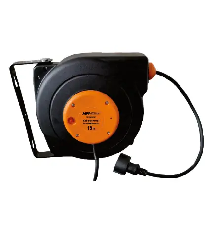 Heißes Angebot Kabeltrommel 15 m, mit Aufrollautomatik
