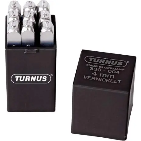 Schlagzahlen-Satz vernickelt Günstig