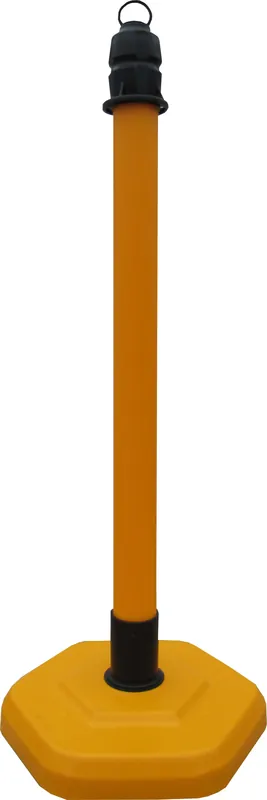 Beliebt TEMKA Absperrpfosten Multi-Max gelb 63 x 1000 mm