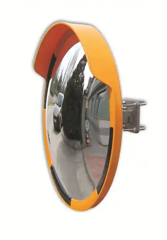 Must-Have TEMKA Verkehrsspiegel schwarz/gelb rund 600 mm