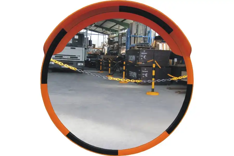 Bestseller TEMKA Verkehrsspiegel schwarz/gelb rund 800 mm