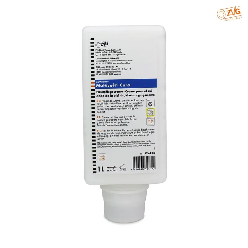 ZVG Hautpflegecreme Multisoft Cura 1 l Must-Have