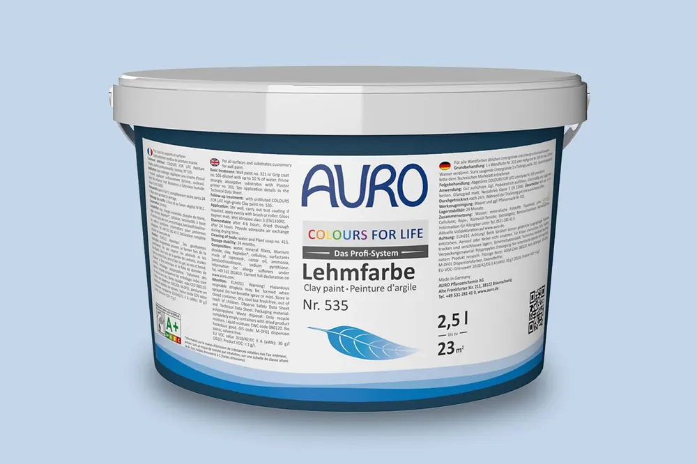 Auro Colours for Life Lehmfarbe Nr.  535 - Calypso Gratis Versand