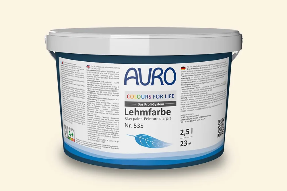 Highlight Auro Colours for Life Lehmfarbe Nr.  535 - Candle Wax