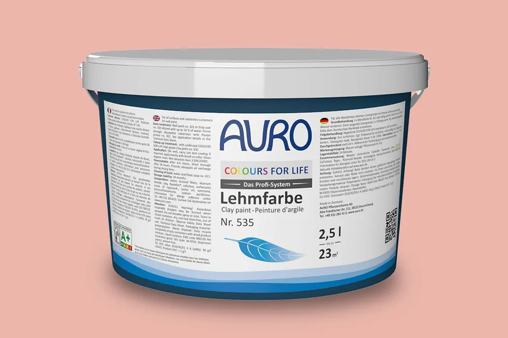 Jetzt Kaufen Auro Colours for Life Lehmfarbe Nr.  535 - Candy