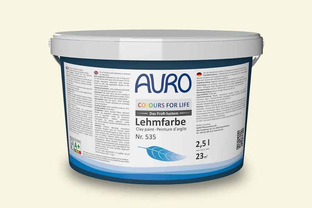 Auro Colours for Life Lehmfarbe Nr.  535 - Carmelia Sale