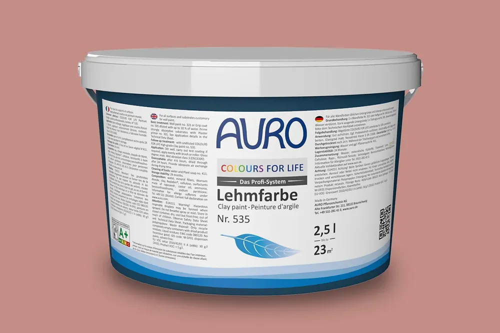 Schneller Versand Auro Colours for Life Lehmfarbe Nr.  535 - Celina