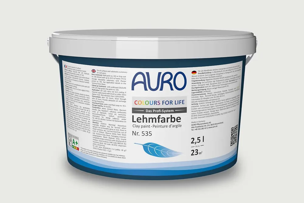 Auro Colours for Life Lehmfarbe Nr.  535 - charisma touch Kostenfreie Lieferung