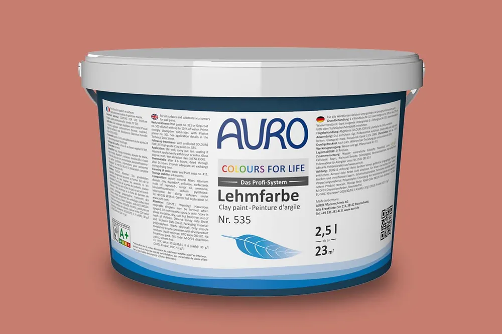 Direktkauf Auro Colours for Life Lehmfarbe Nr.  535 - Cherokee