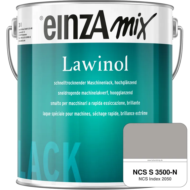 einzA Lawinol hochglänzend (NCS S 3500-N) Echt