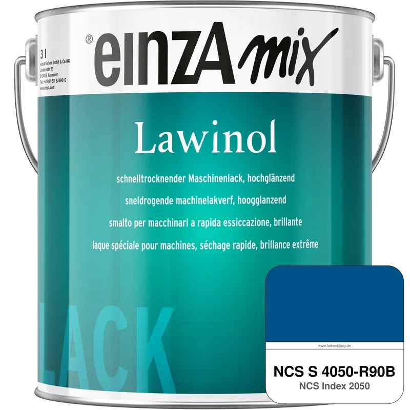 Abverkauf einzA Lawinol hochglänzend (NCS S 4050-R90B)