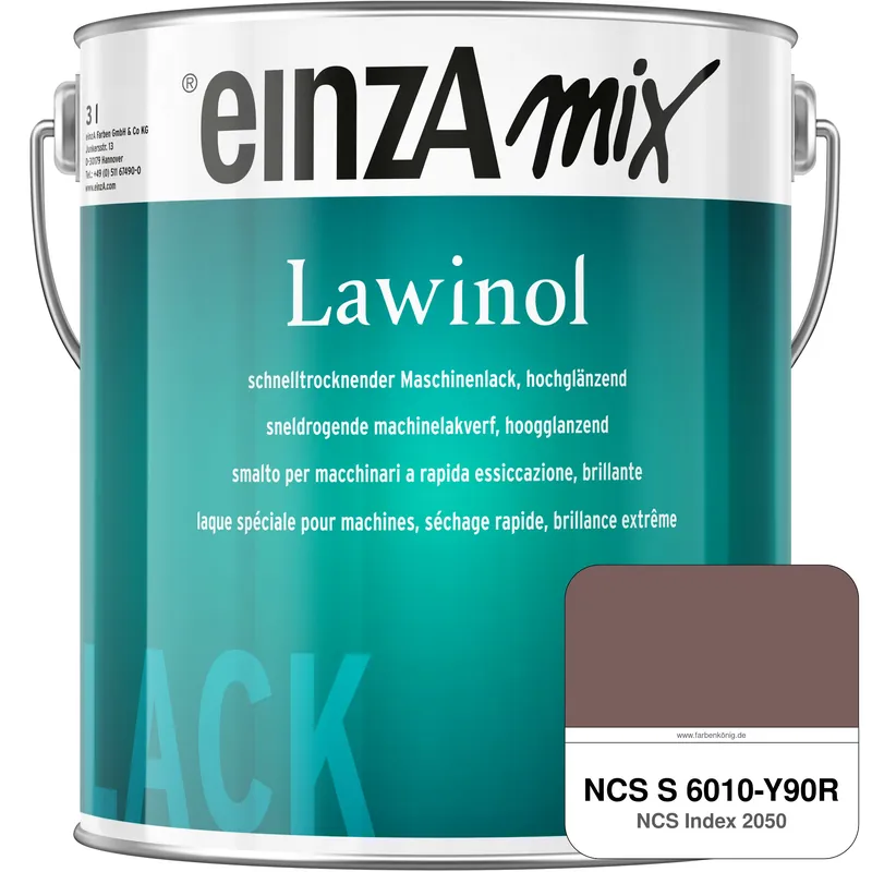 Abverkauf einzA Lawinol hochglänzend (NCS S 6010-Y90R)