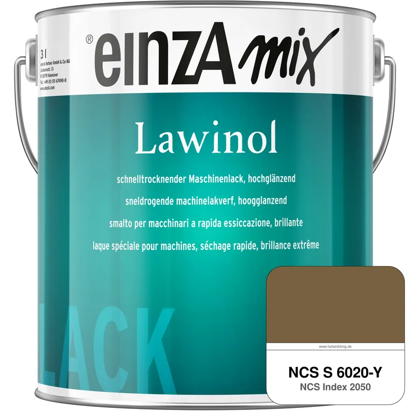 Abverkauf einzA Lawinol hochglänzend (NCS S 6020-Y)