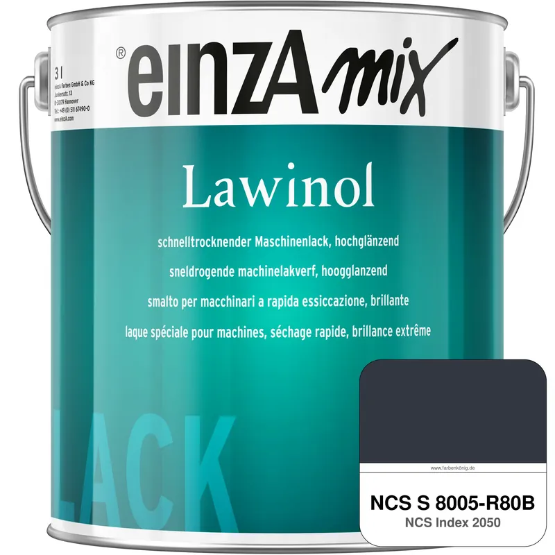 Abverkauf einzA Lawinol hochglänzend (NCS S 8005-R80B)