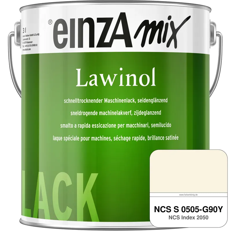 Abverkauf einzA Lawinol seidenglänzend (NCS S 0505-G90Y)