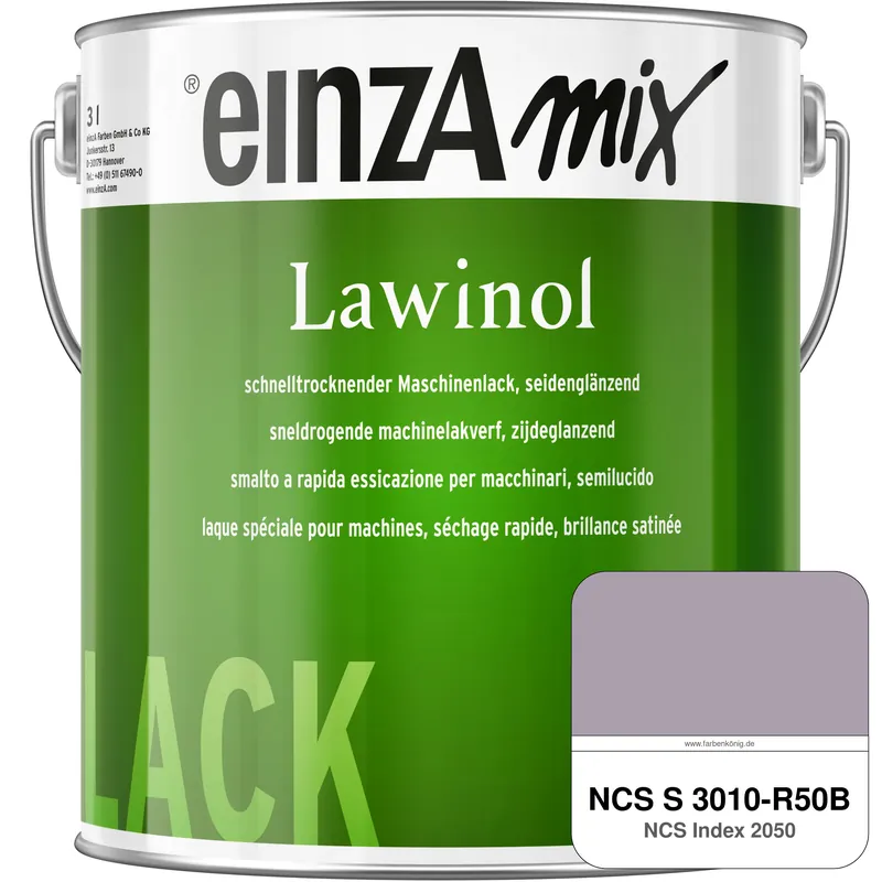 Abverkauf einzA Lawinol seidenglänzend (NCS S 3010-R50B)