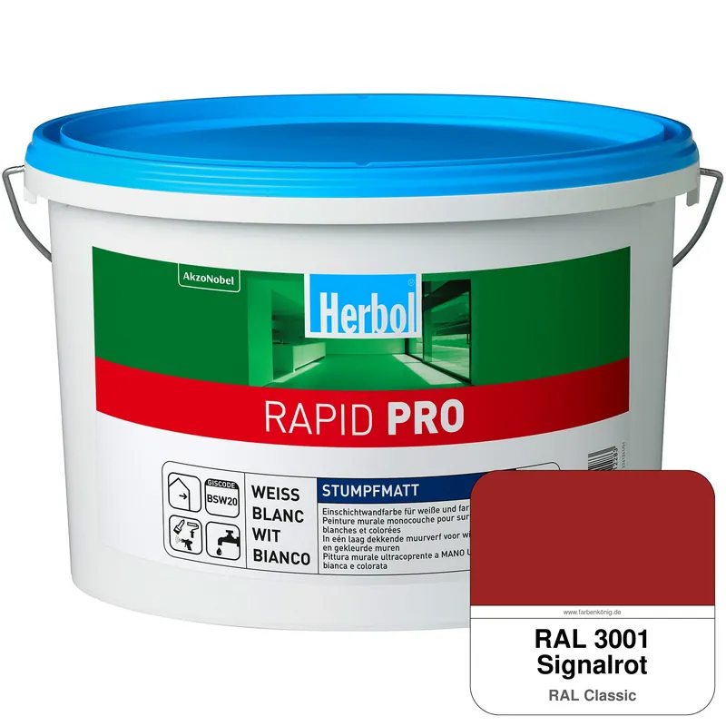 Neue Kollektion Rapid PRO (RAL 3001 Signalrot)