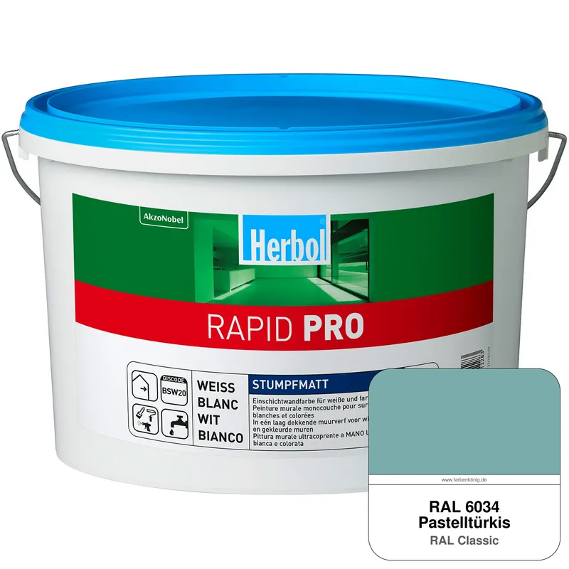 Letzte Chance Rapid PRO (RAL 6034 Pastelltürkis)