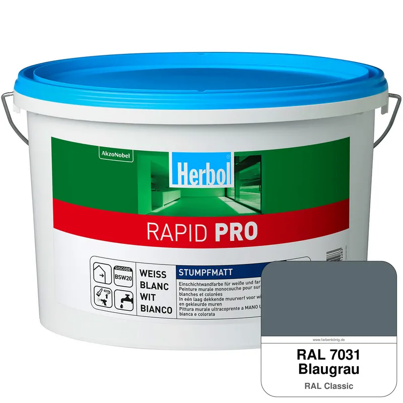 Bestseller Rapid PRO (RAL 7031 Blaugrau)