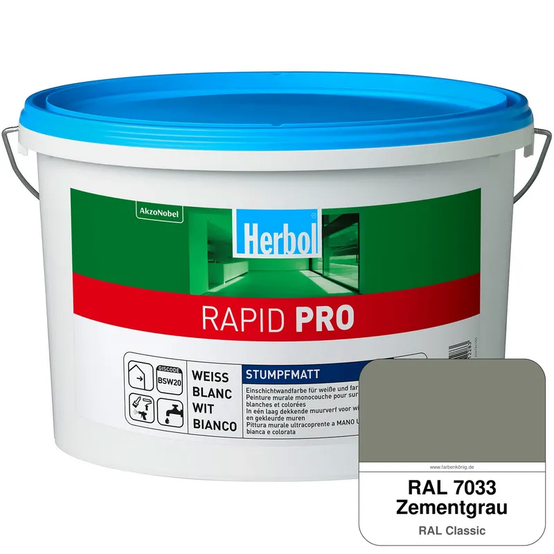 Rapid PRO (RAL 7033 Zementgrau) Ausverkauf
