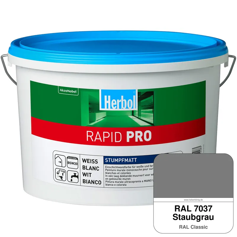 Rapid PRO (RAL 7037 Staubgrau) Beliebt
