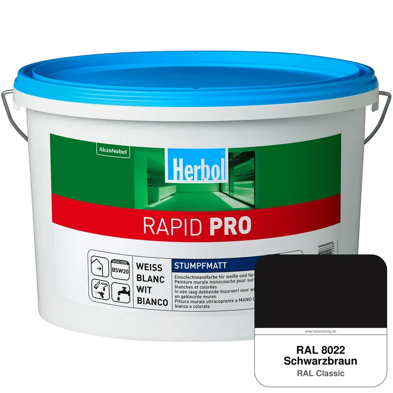 Rapid PRO (RAL 8022 Schwarzbraun) Solange Der Vorrat Reicht