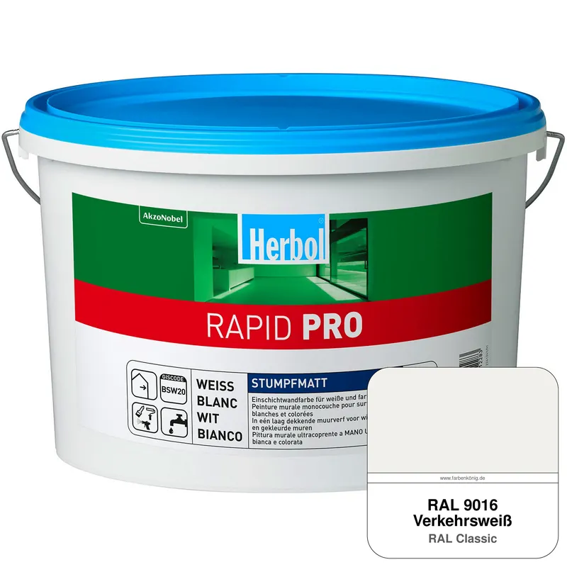 Rapid PRO (RAL 9016 Verkehrsweiß) Sonderangebot