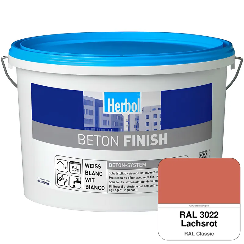 Beton Finish (RAL 3022 Lachsrot) Solange Der Vorrat Reicht