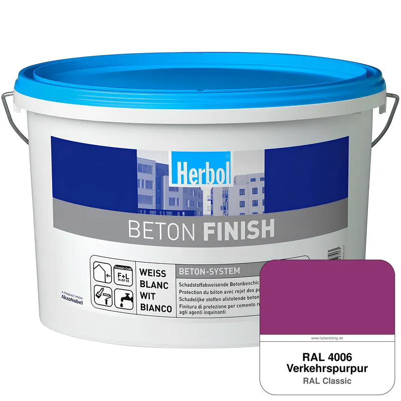 Top-Angebot Beton Finish (RAL 4006 Verkehrspurpur)