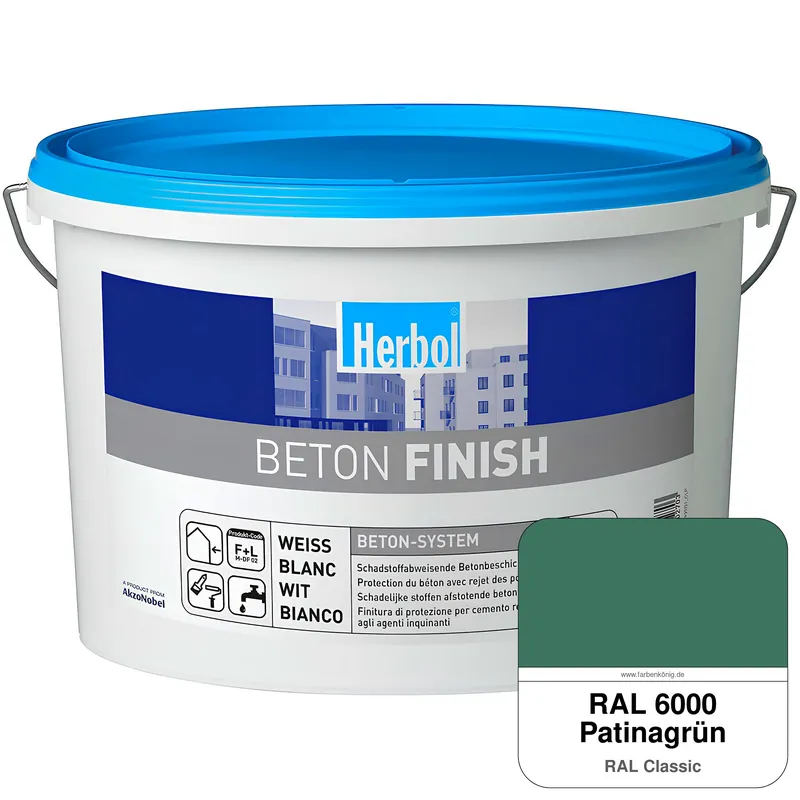 Beton Finish (RAL 6000 Patinagrün) Nur Für Kurze Zeit