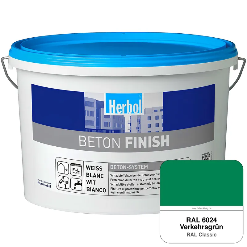 Beton Finish (RAL 6024 Verkehrsgrün) Sonderangebot