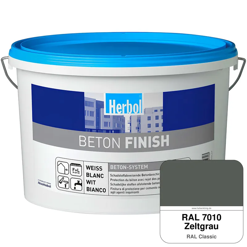 Beton Finish (RAL 7010 Zeltgrau) Top-Preis