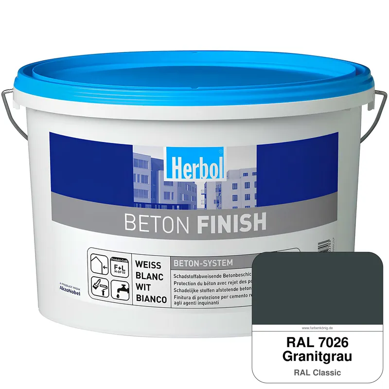 Beton Finish (RAL 7026 Granitgrau) Billig