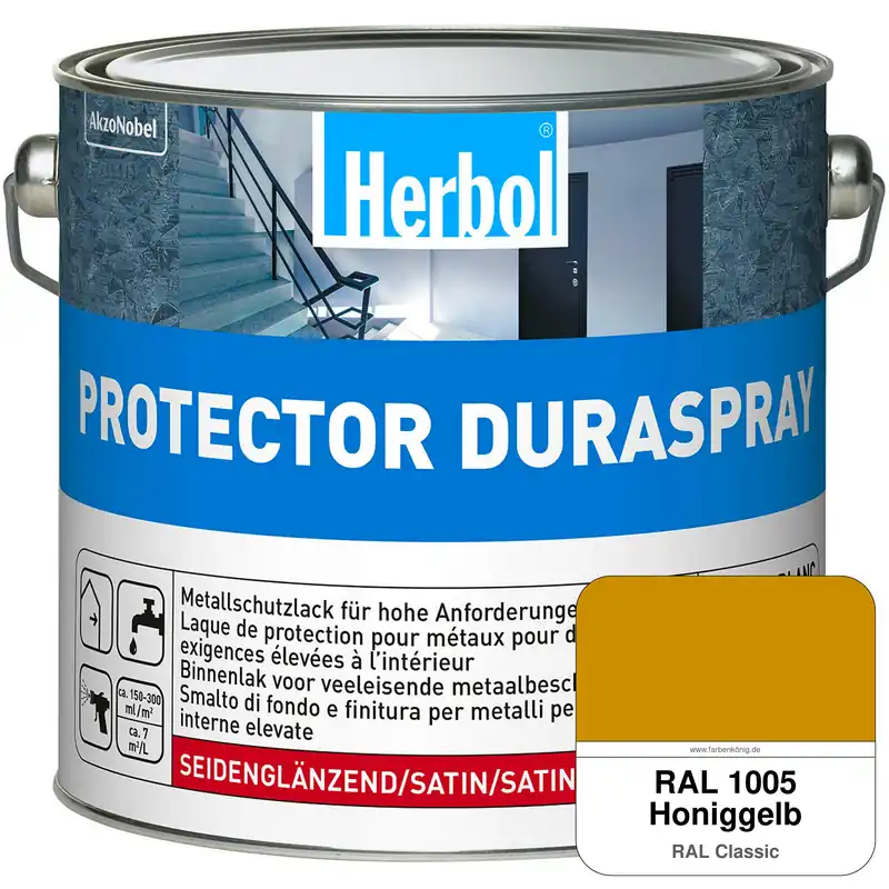 Meistverkauft Protector Duraspray (RAL 1005 Honiggelb)