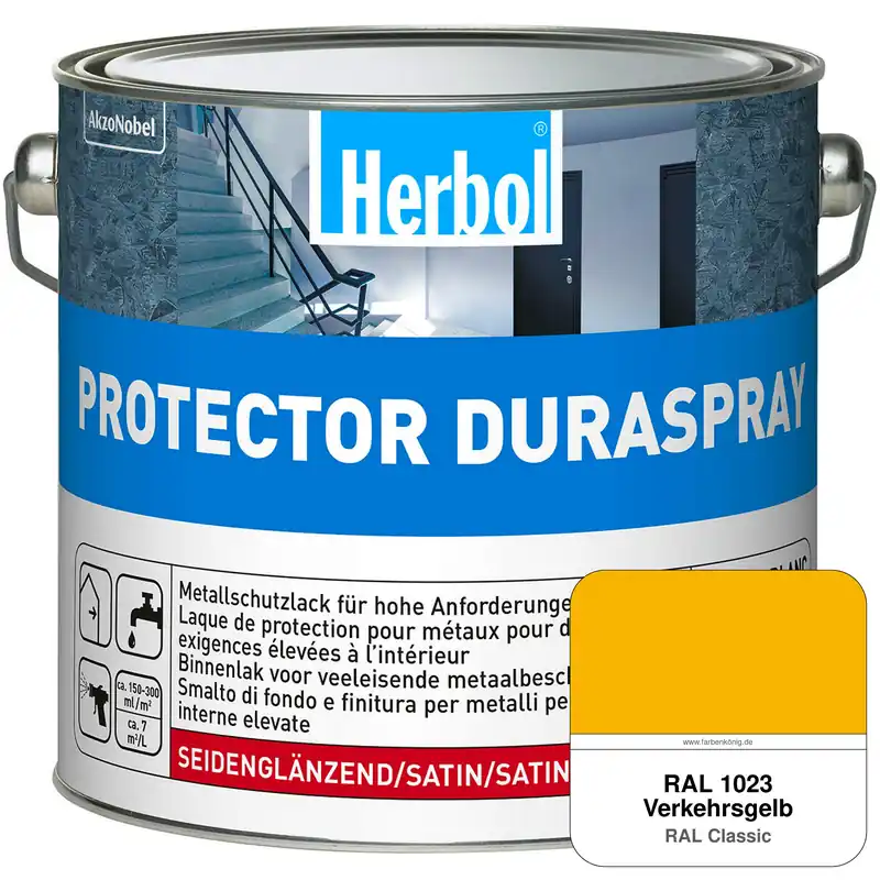 Protector Duraspray (RAL 1023 Verkehrsgelb) Zertifiziert