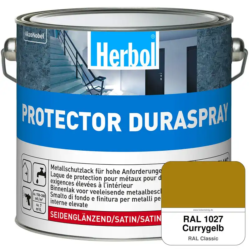 Schnäppchen Protector Duraspray (RAL 1027 Currygelb)