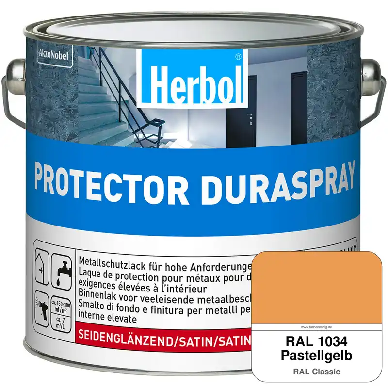 Angebot Protector Duraspray (RAL 1034 Pastellgelb)