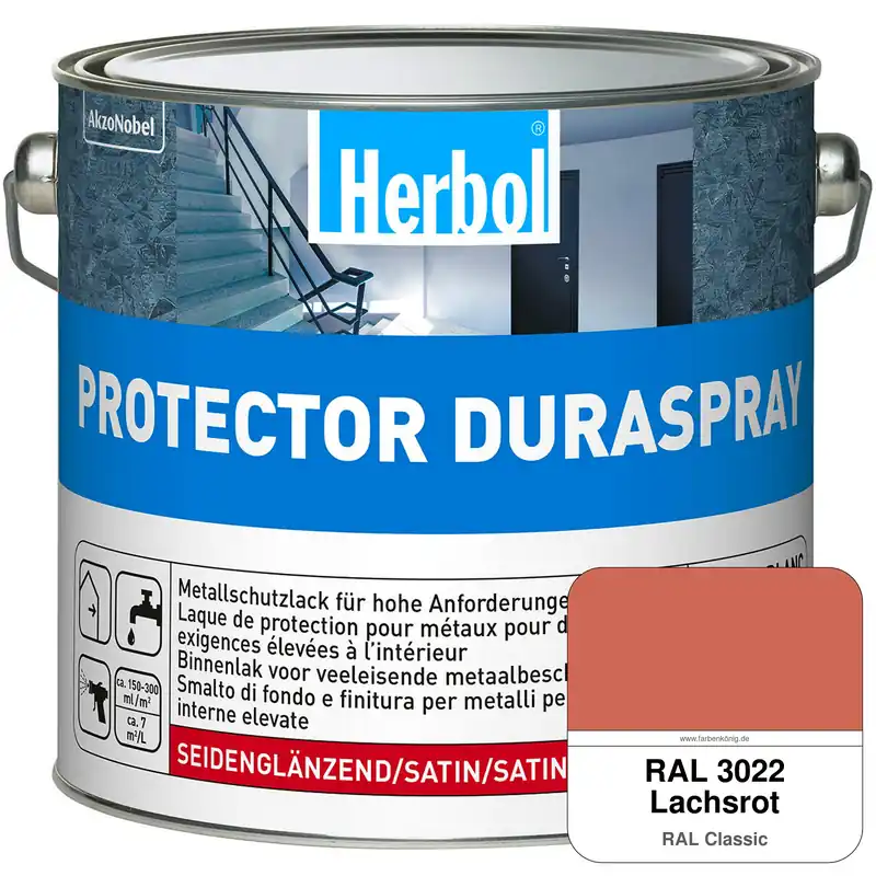 Schnäppchen Protector Duraspray (RAL 3022 Lachsrot)