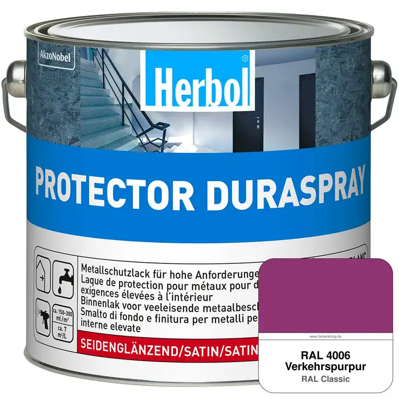 Schneller Versand Protector Duraspray (RAL 4006 Verkehrspurpur)