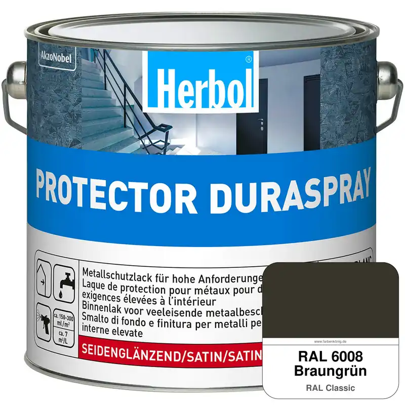 Protector Duraspray (RAL 6008 Braungrün) Wochenendangebot