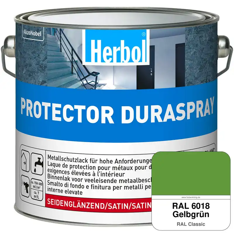 Protector Duraspray (RAL 6018 Gelbgrün) Letzte Chance
