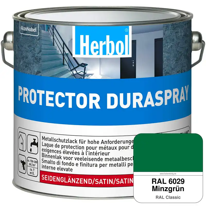 Protector Duraspray (RAL 6029 Minzgrün) Schneller Versand