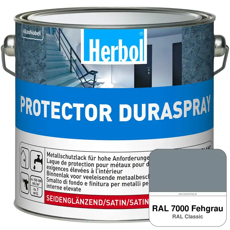 Top-Preis Protector Duraspray (RAL 7000 Fehgrau)