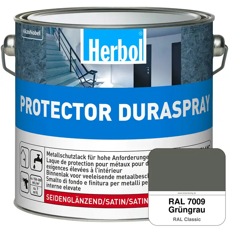 Neu Im Sortiment Protector Duraspray (RAL 7009 Grüngrau)