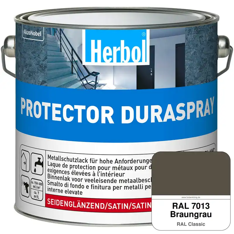 Protector Duraspray (RAL 7013 Braungrau) Meistverkauft